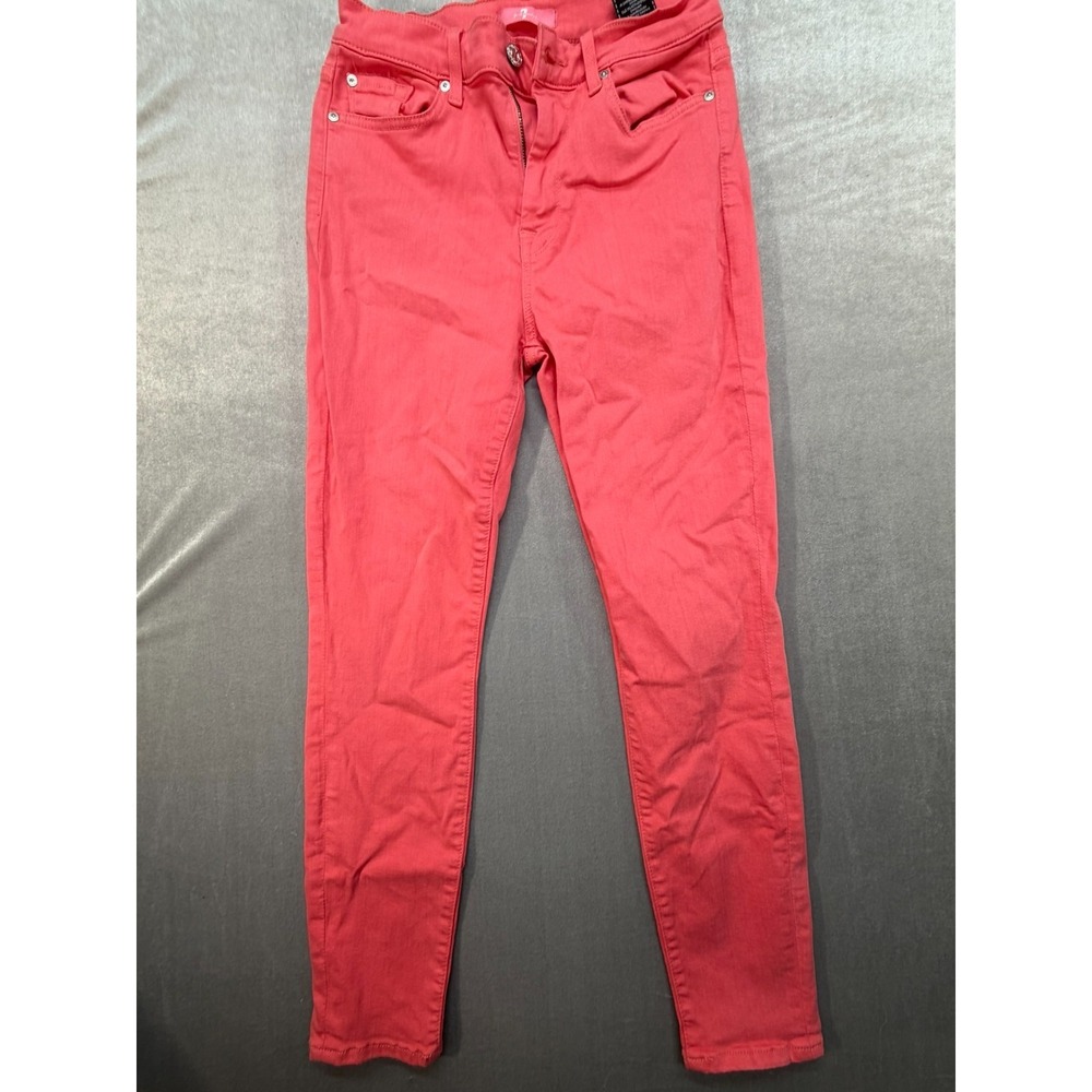 7 for all Mankind Women‎ Pink Jeans Pants Size 28